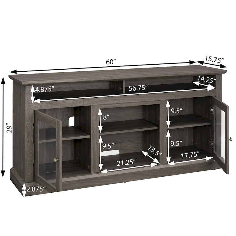 TV Stand With Insert 18 Fireplace