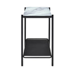 Puetz Contemporary White Glass Top 3-Piece Coffee Table Set by Furniture of America