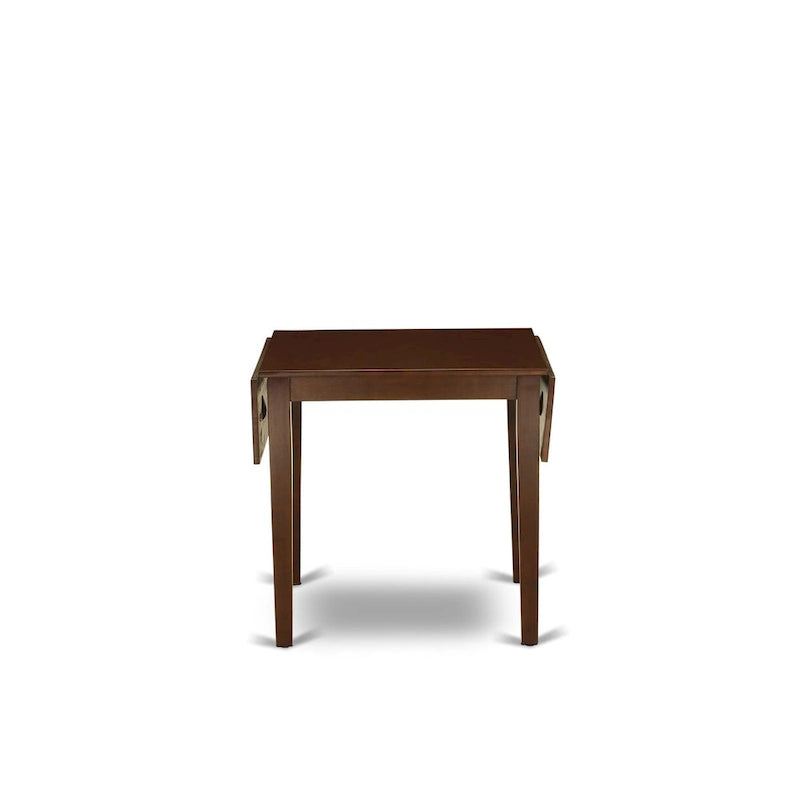 East West Furniture Kitchen Table Set Consists of a Rectangle Dining Table and Parson Chairs, Mahogany (Pieces Options)
