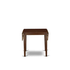 East West Furniture Kitchen Table Set Consists of a Rectangle Dining Table and Parson Chairs, Mahogany (Pieces Options)