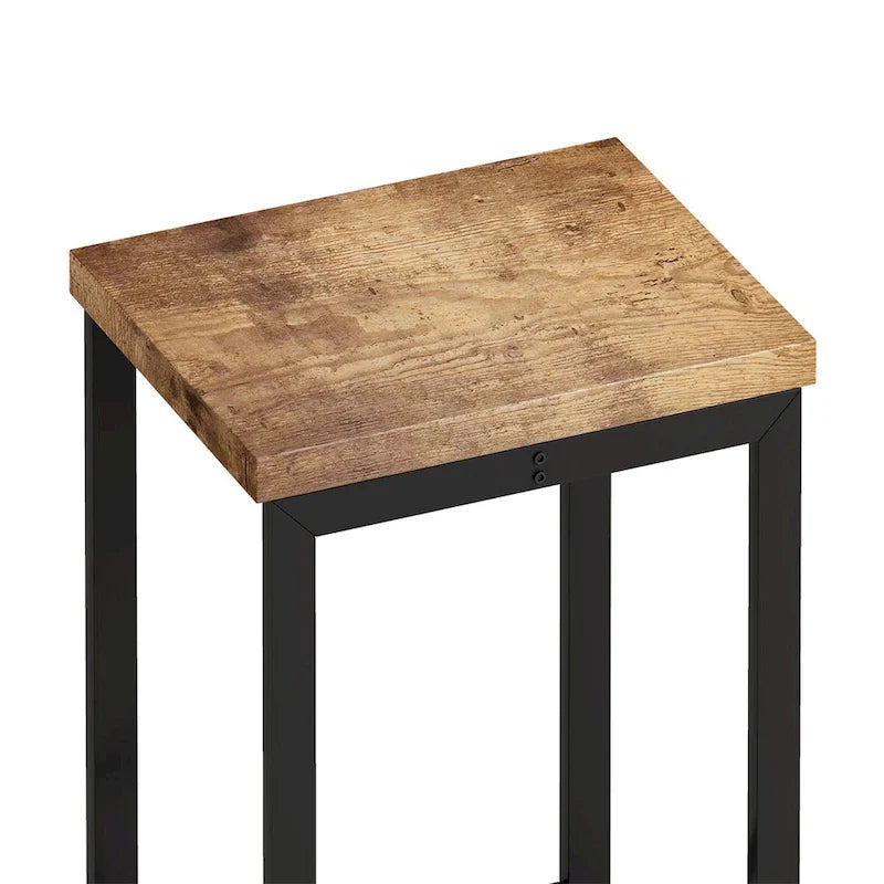 Kitchen Dining Table,Pub Table,Long Dining Table Set with 3 Stools