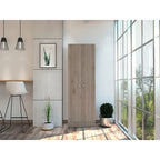 Storage Cabinet Pipestone, Double Door, White Finish,High quality and durable