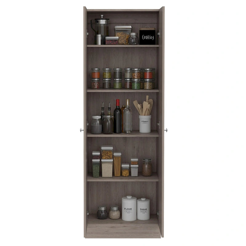 Storage Cabinet Pipestone, Double Door, White Finish,High quality and durable