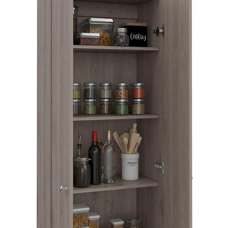 Storage Cabinet Pipestone, Double Door, White Finish,High quality and durable