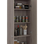 Storage Cabinet Pipestone, Double Door, White Finish,High quality and durable