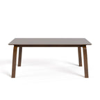 Furniture of America Beau I Mid-century Walnut 5-Piece Rectangle Dining Table Set