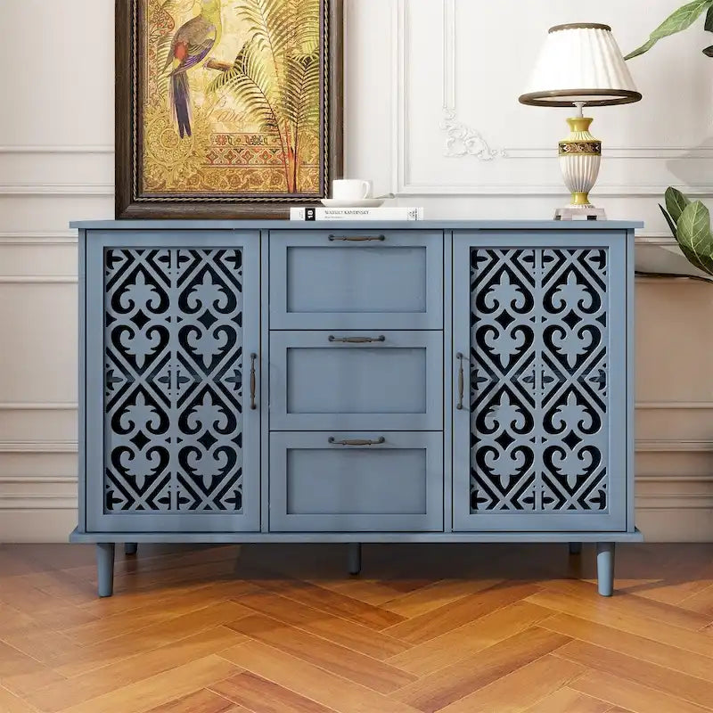 2 Door 3 Drawer Cabinet for Bedroom Living Room