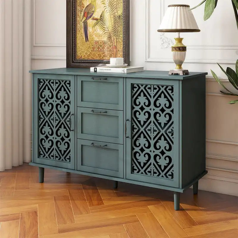 2 Door 3 Drawer Cabinet for Bedroom Living Room