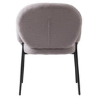 Soft-Cushioned Wrought Iron Dining Chair