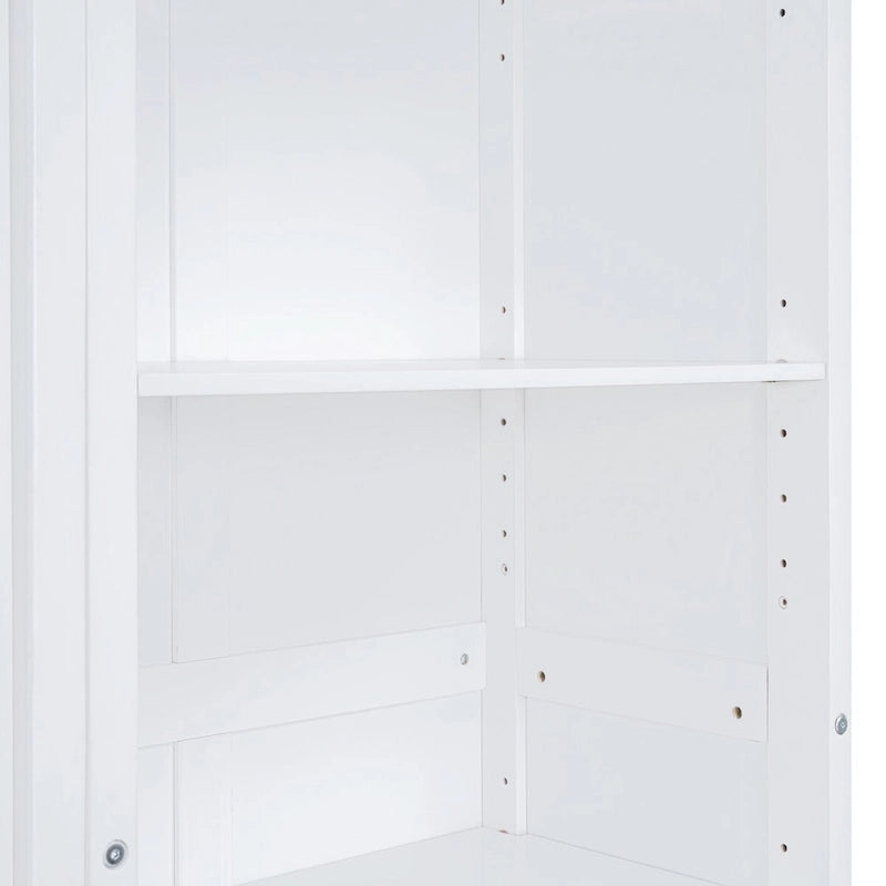 Nestfair Queen Size Murphy Bed Wall Bed with Shelves