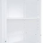 Nestfair Queen Size Murphy Bed Wall Bed with Shelves