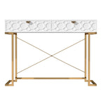 Glossy Storage Home Office Desk with Drawer