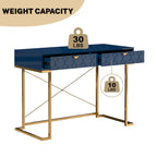 Glossy Storage Home Office Desk with Drawer