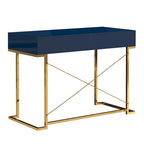 Glossy Storage Home Office Desk with Drawer