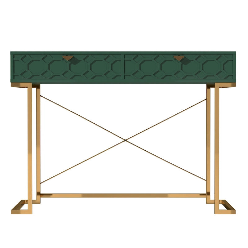 Glossy Storage Home Office Desk with Drawer