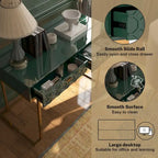 Glossy Storage Home Office Desk with Drawer