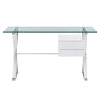 Sector 56 Glass Top Glass Office Desk
