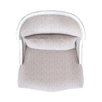 Magnolia Manor Antique White Upholstered Accent Chair