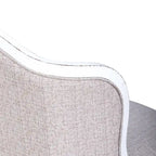 Magnolia Manor Antique White Upholstered Accent Chair