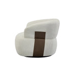 Kieon 33W 360 Swivel Modern Barrel Chair Accent Chair Set of 2