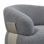 Kieon 33W 360 Swivel Modern Barrel Chair Accent Chair Set of 2