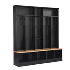 Merax Wide Design Hall Tree with Storage Bench