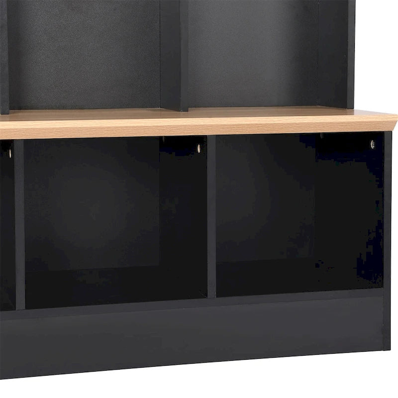 Merax Wide Design Hall Tree with Storage Bench