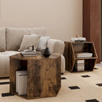 Hexagonal Coffee Table Side Table Nightstand