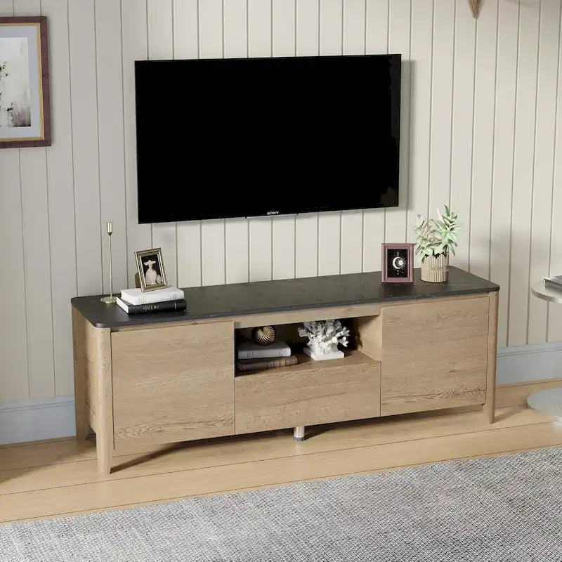 58 Modern TV stand Entertainment Center TV cabinet with Storage - 58 inches