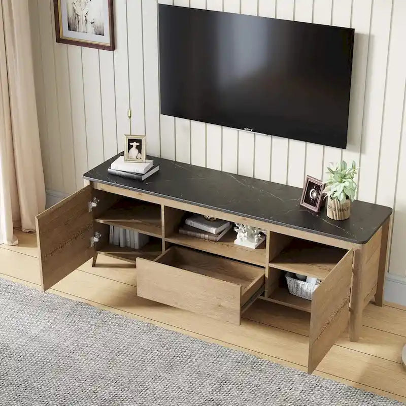58 Modern TV stand Entertainment Center TV cabinet with Storage - 58 inches