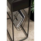 Kate and Laurel Kura Narrow Side Table - 19x9x26