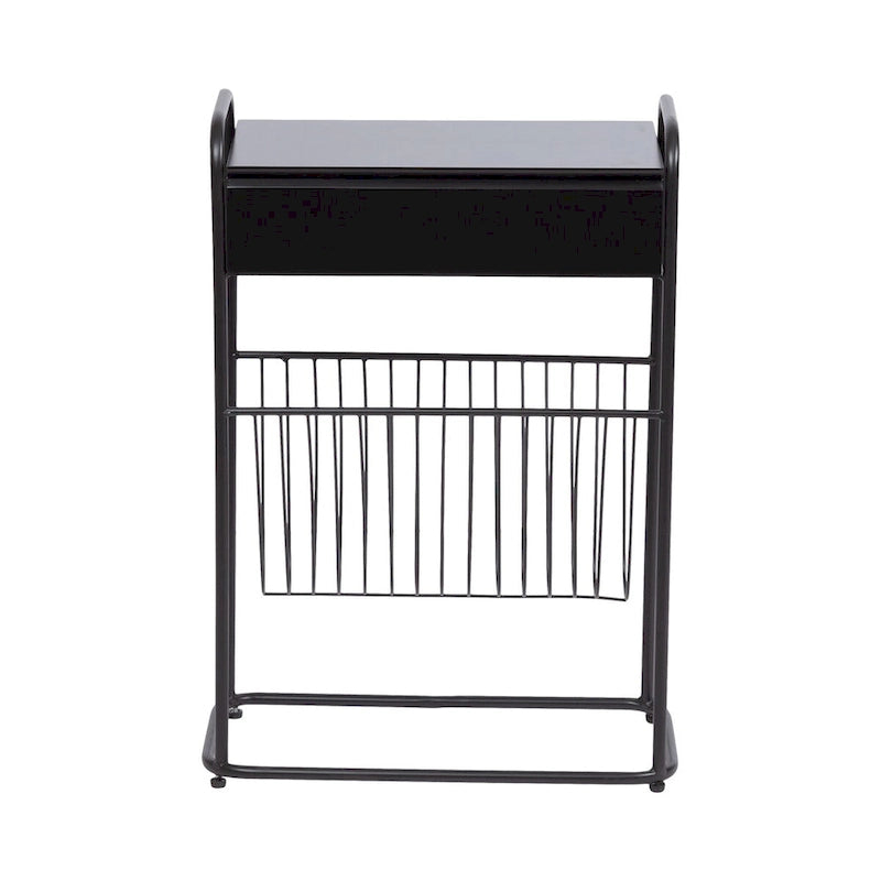 Kate and Laurel Kura Narrow Side Table - 19x9x26