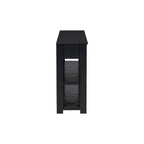 Entryway Console End Table with 4 Drawers and 2 Shelves for Hallway, Living Rooms