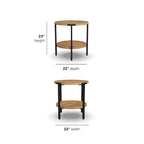 Millwork Round End Table