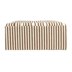 Wool Kilim Upholstered Coffee Table Ottoman