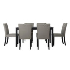CraftPorch Glam 7-Piece Wooden Dining Chair