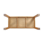 Manhattan Comfort Rockaway Modern 70.86 Solid Wood Dining Table