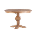 Quinlan Rustic Solid Wood Round Dining Table