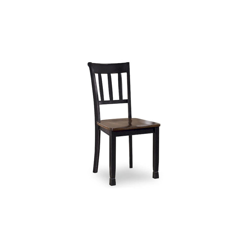Signature Design by Ashley Owingsville Black/Brown 7-Piece Dining Package