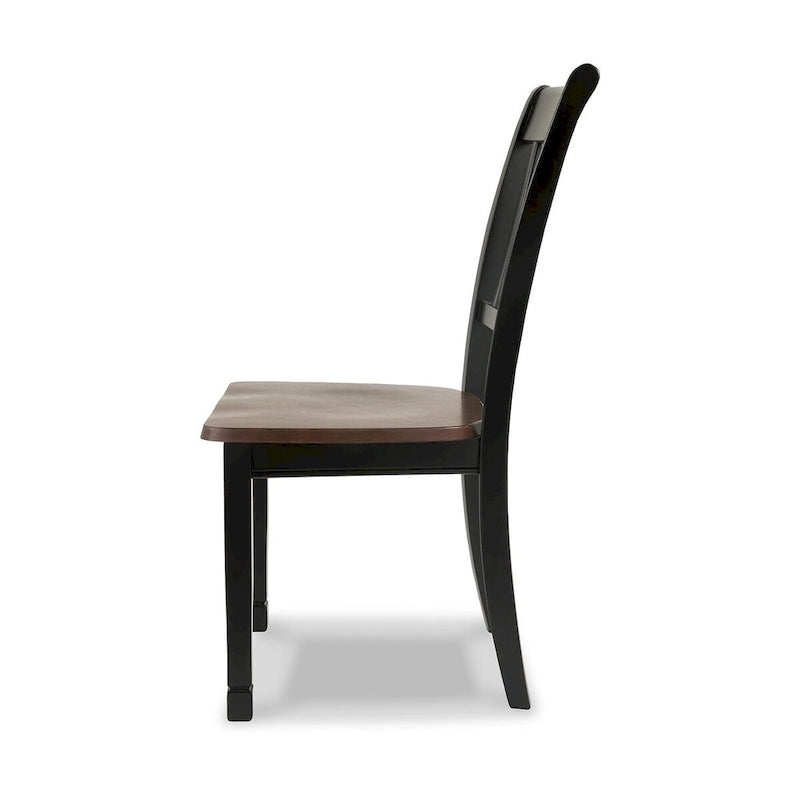 Signature Design by Ashley Owingsville Black/Brown 7-Piece Dining Package