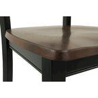 Signature Design by Ashley Owingsville Black/Brown 7-Piece Dining Package
