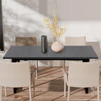 AVAWING Wood Dining Table