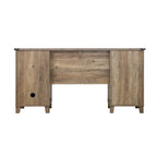Oxford Farmhouse Rustic Oak Executive desk