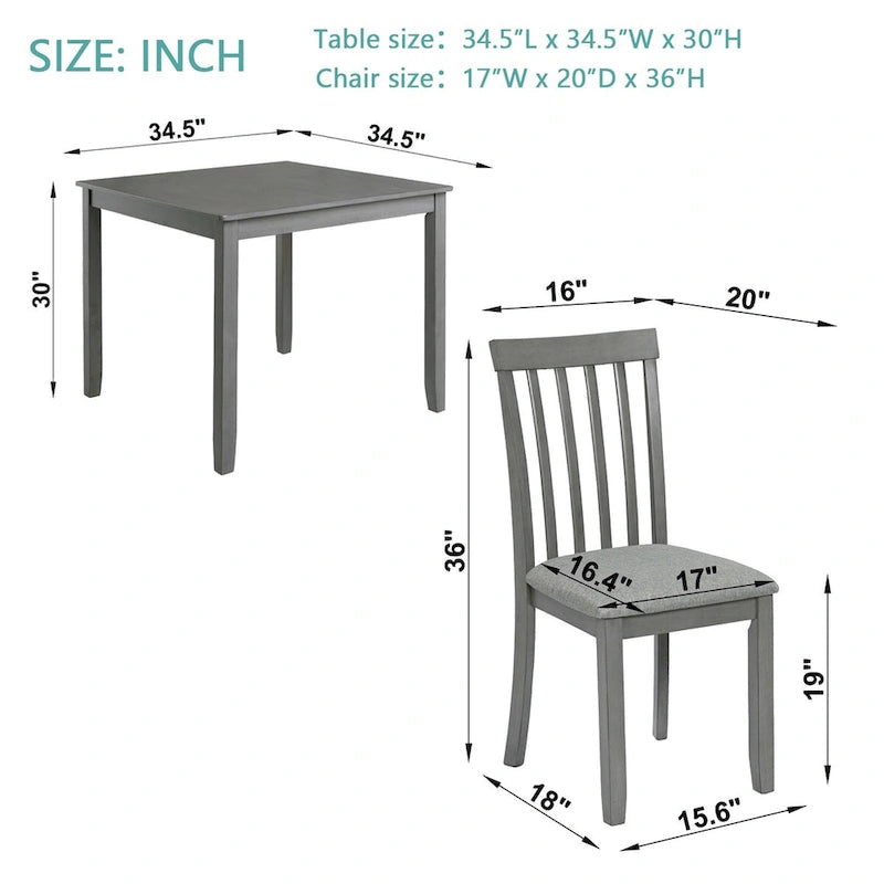 Dining Rectangular Table set