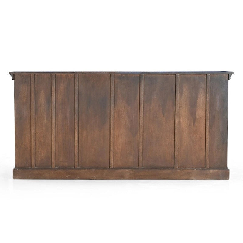 Woodland Blue Wooden Sideboard Buffet Cabinet 72