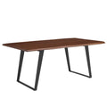 Viggo 74 Live Edge Acacia Wood Dining Table