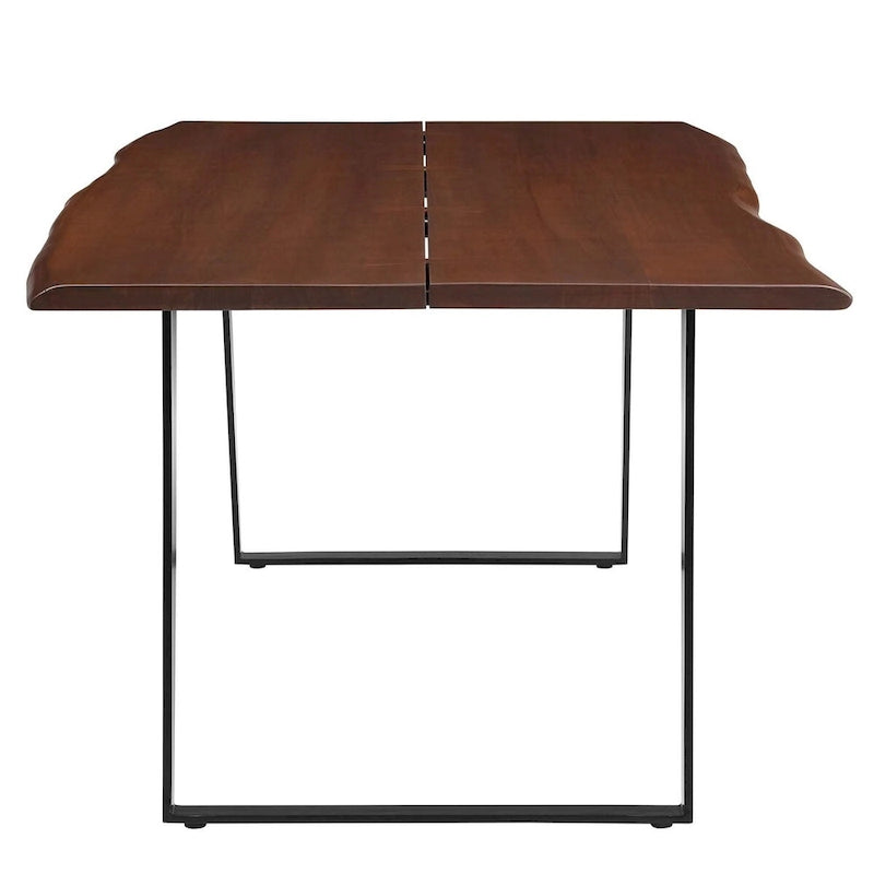 Viggo 74 Live Edge Acacia Wood Dining Table