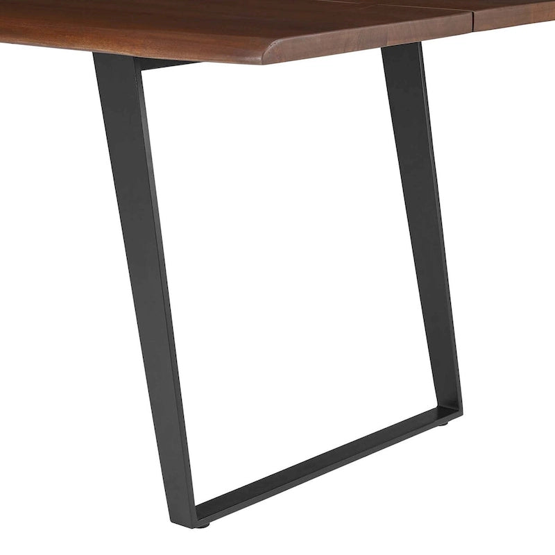 Viggo 74 Live Edge Acacia Wood Dining Table