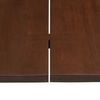 Viggo 74 Live Edge Acacia Wood Dining Table