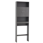 Home Bathroom Shelf Over-The-Toilet, Bathroom Storage Cabinet Organizer Space Saver
